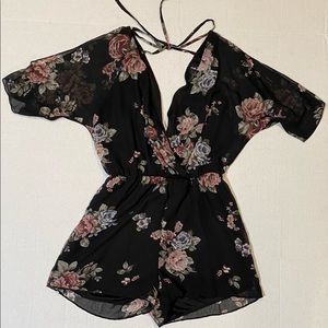 Floral Romper